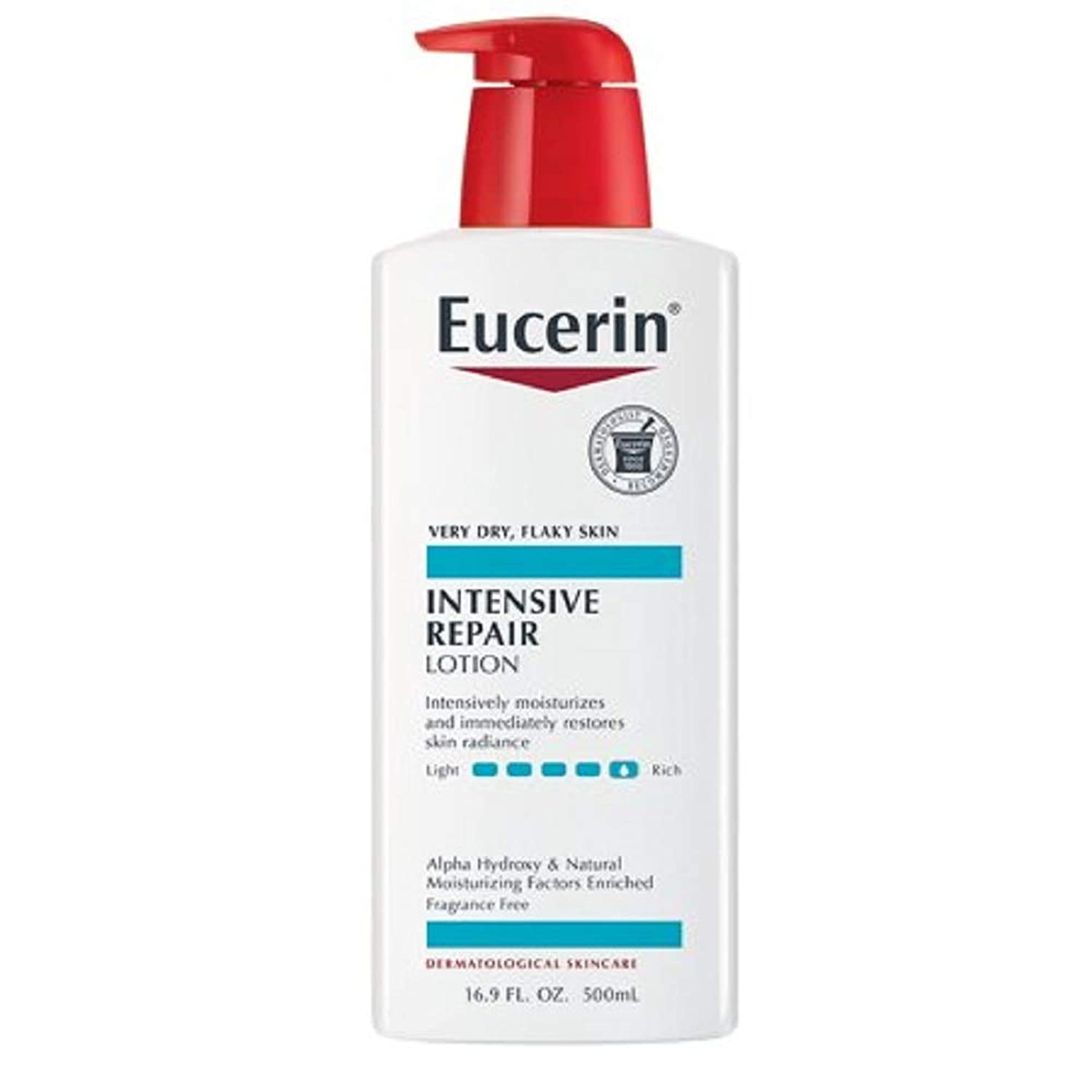 Eucerin Intensive Repair Rich Feel LOTION 16.9 Ounces (Pack of 2)