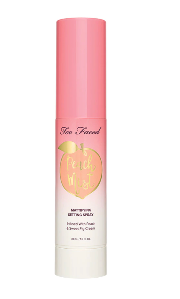 Too Faced Peach Mist Mattifying Setting Spray 1 oz