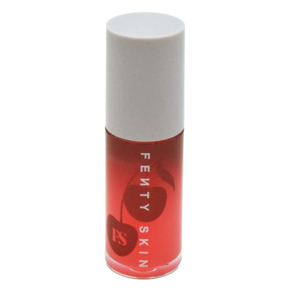 Fenty Skin Cherry Treat Conditioning + Strengthening Lip Oil Cream White 5.6ml (Pack of 1)