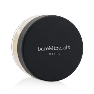 bareMinerals MATTE SPF 15 Foundation with Click, Lock, Go Sifter - Golden Medium, 0.21 Ounce