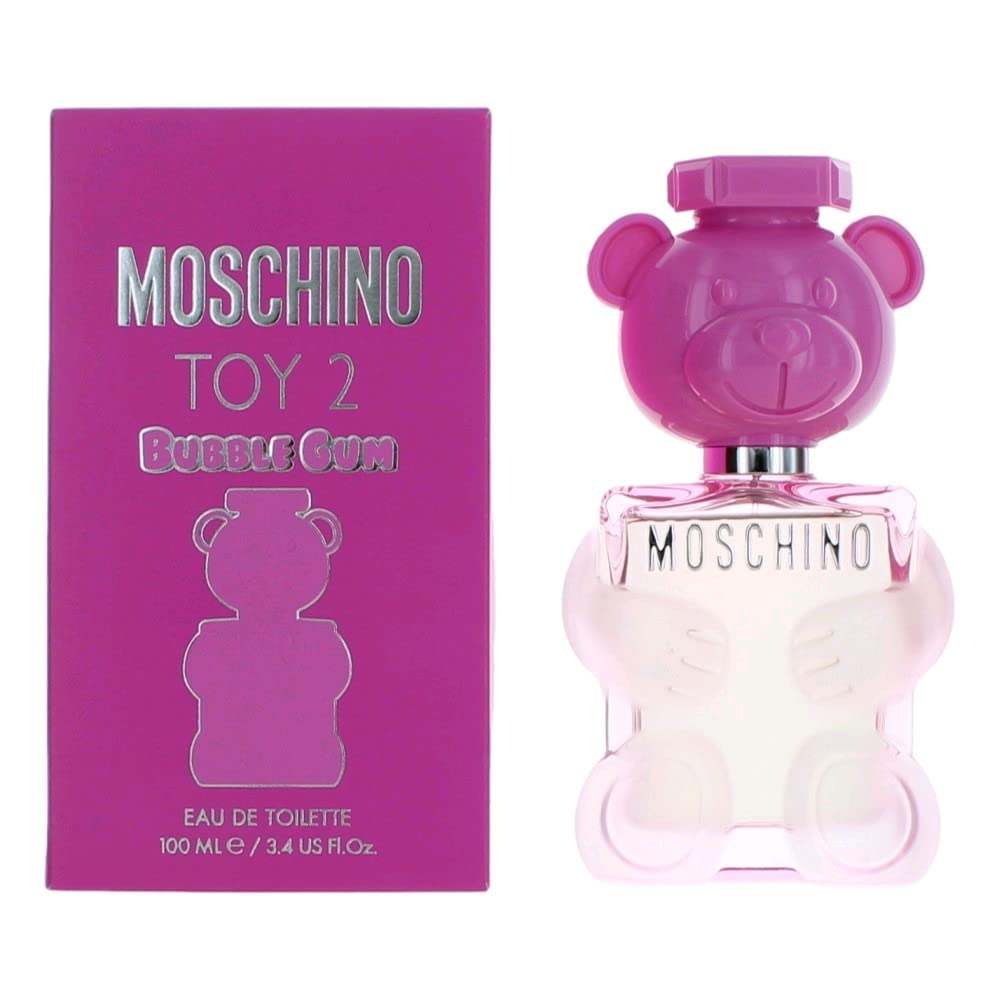 3.3 oz Eau De Toilette Spray Perfume for Women Moschino TOY 2 Bubble Gum Eau De Toilette Spray By Mo