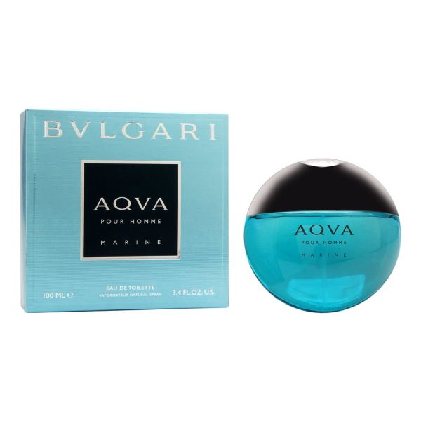 BVLGARI aqva for men 3.4 oz eau de toilette spray, 3.4 Ounce