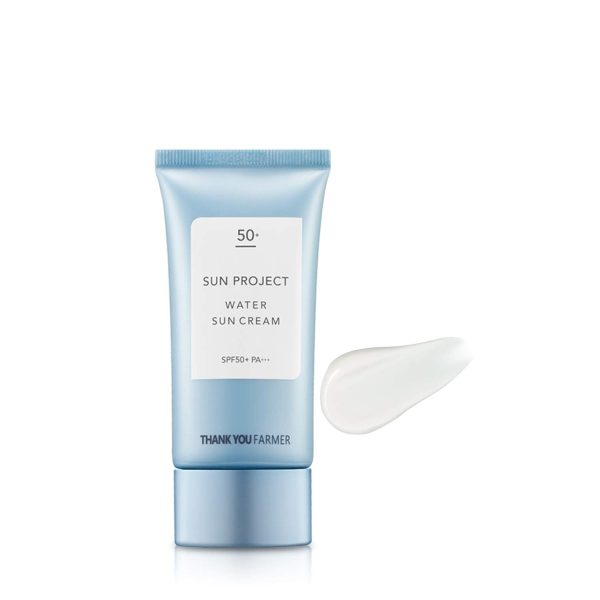 THANKYOU FARMER Sun Project Water Sun Cream SPF50+ PA+++ 1.75 Fl oz (50ml)
