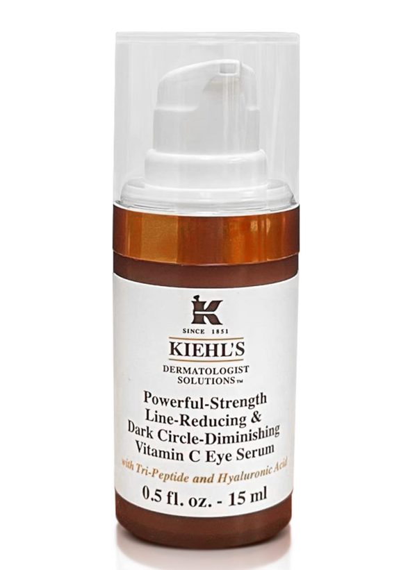 Kiehl's Powerful-Strength Dark Circle Reducing Vitamin C Eye Serum, 0.5 Ounce
