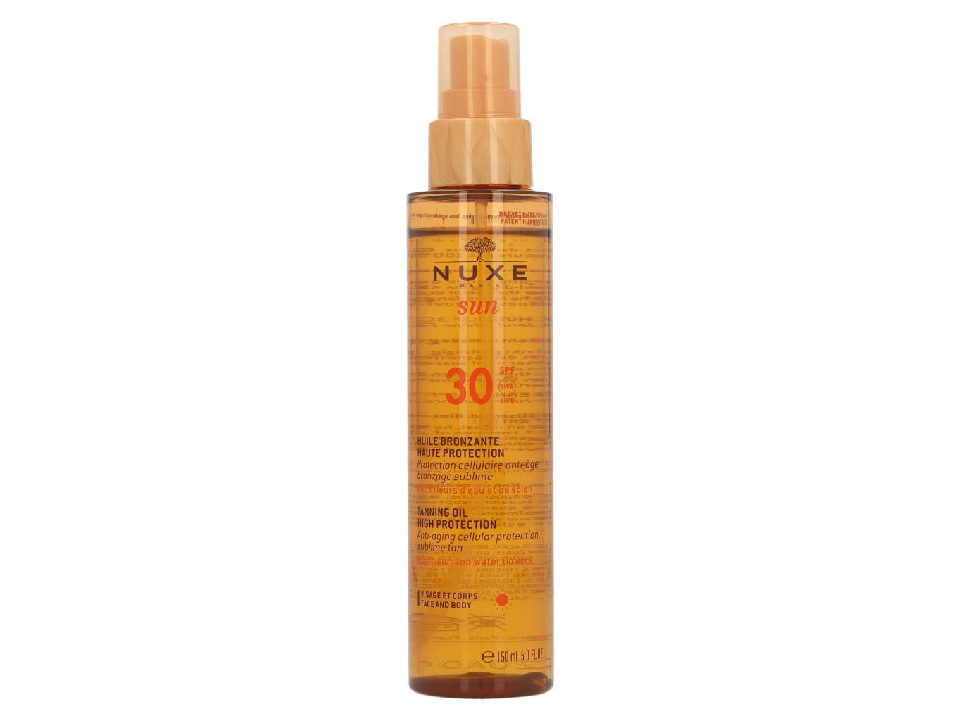 Nuxe Nuxe Sun Tanning OIL For Face & BODY High Protection SPF 30 150ml/5oz