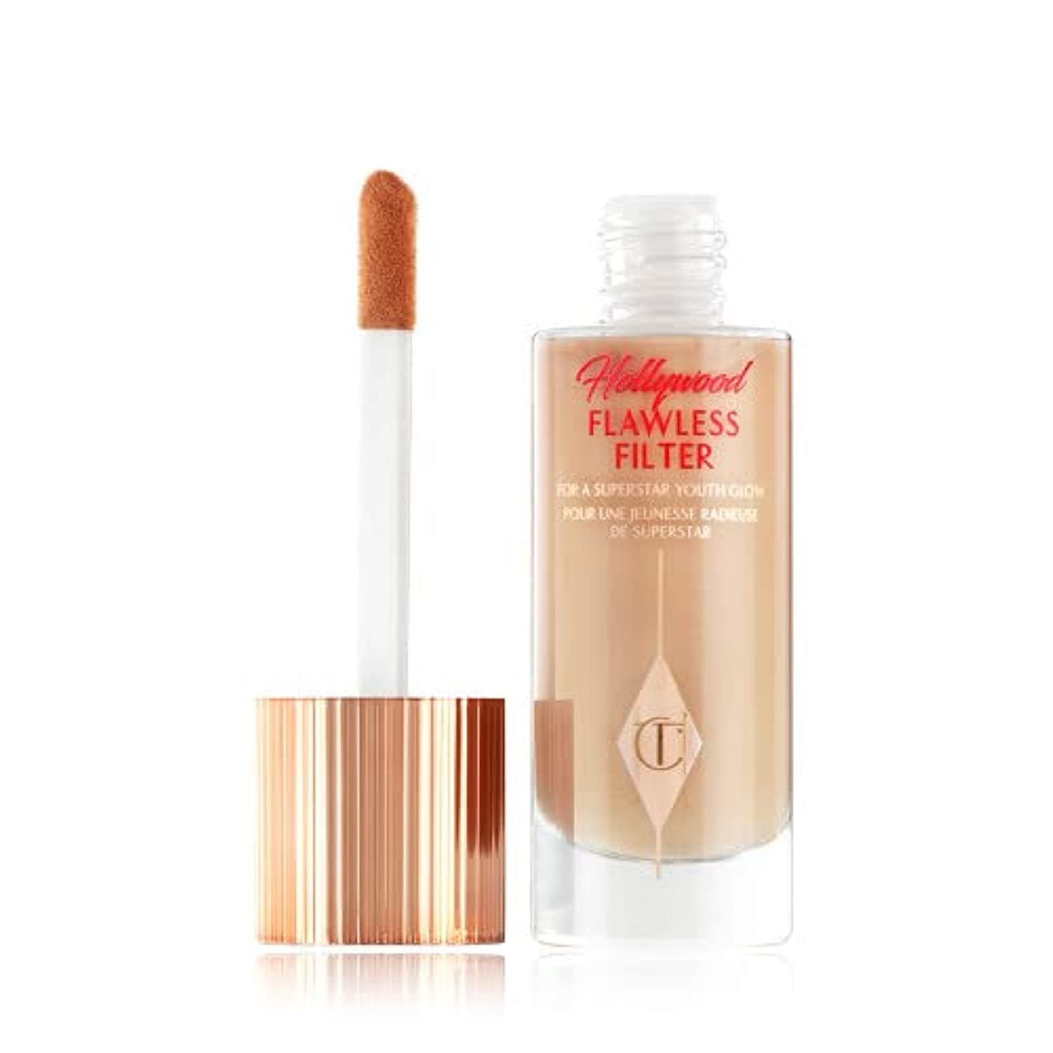 ''CHARLOTTE TILBURY Charlotte Tilbury Hollywood Flawless Filter for a Superstar Youth Glow Foundation