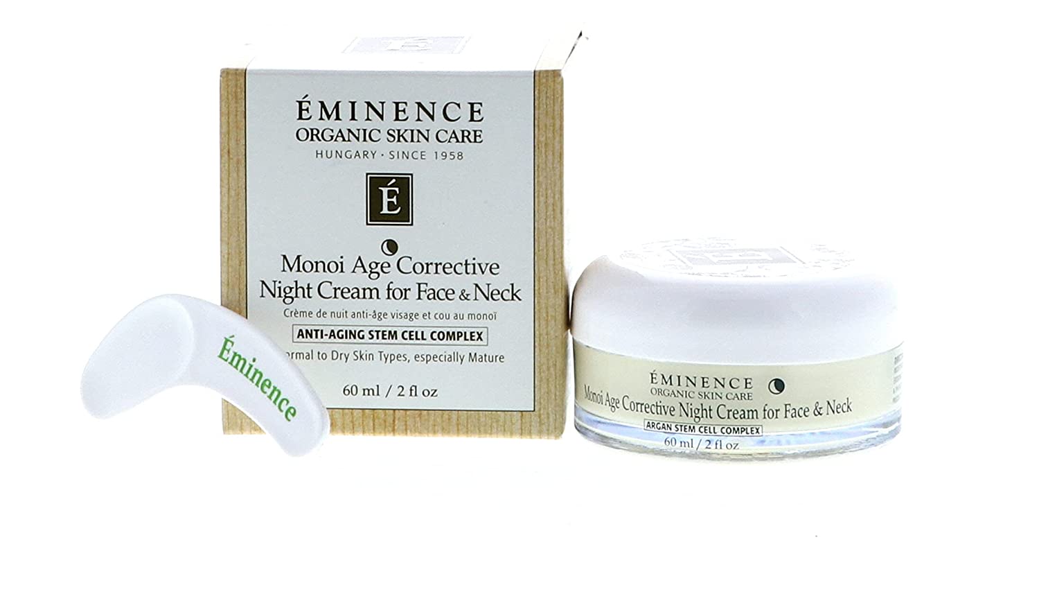 ''Eminence Monoi Age Corrective Night Cream for Face and Neck, 2 Ounce''