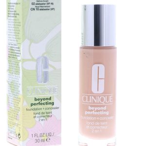Clinique Beyond Perfecting Foundation + Concealer - Lightweight, Moisturizing Makeup (Alabaster)