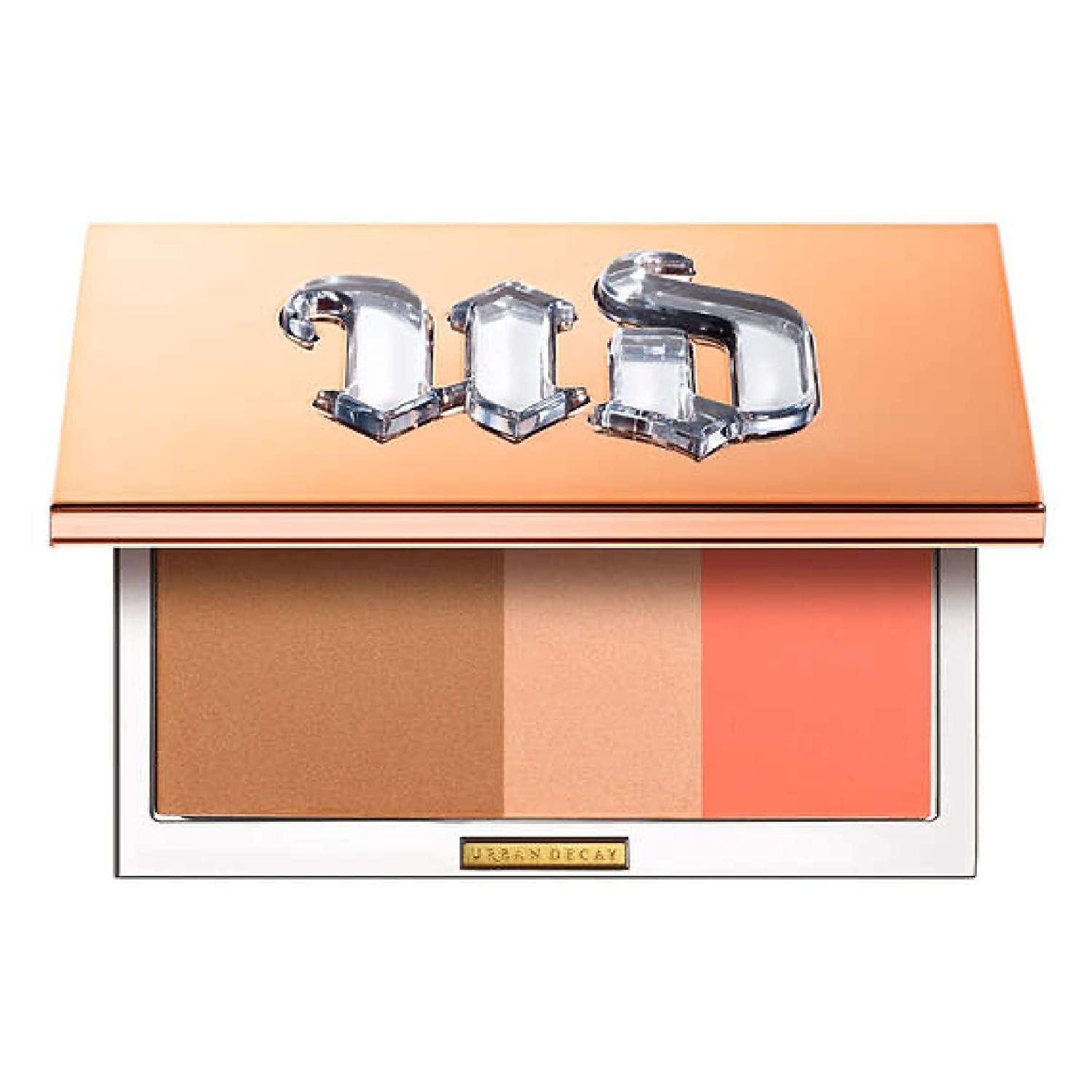 ''URBAN Decay Stay Naked Threesome Palette, Rise - Bronzer, Highlighter & Blush Trio - Natural Satin 