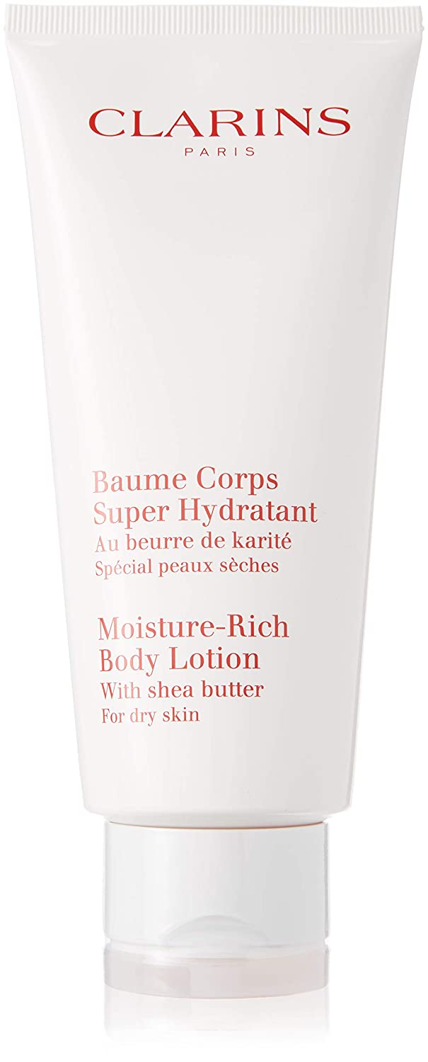 ''Clarins Moisture Rich Body LOTION with Shea Butter for Unisex Body LOTION, 6.5 Ounce''