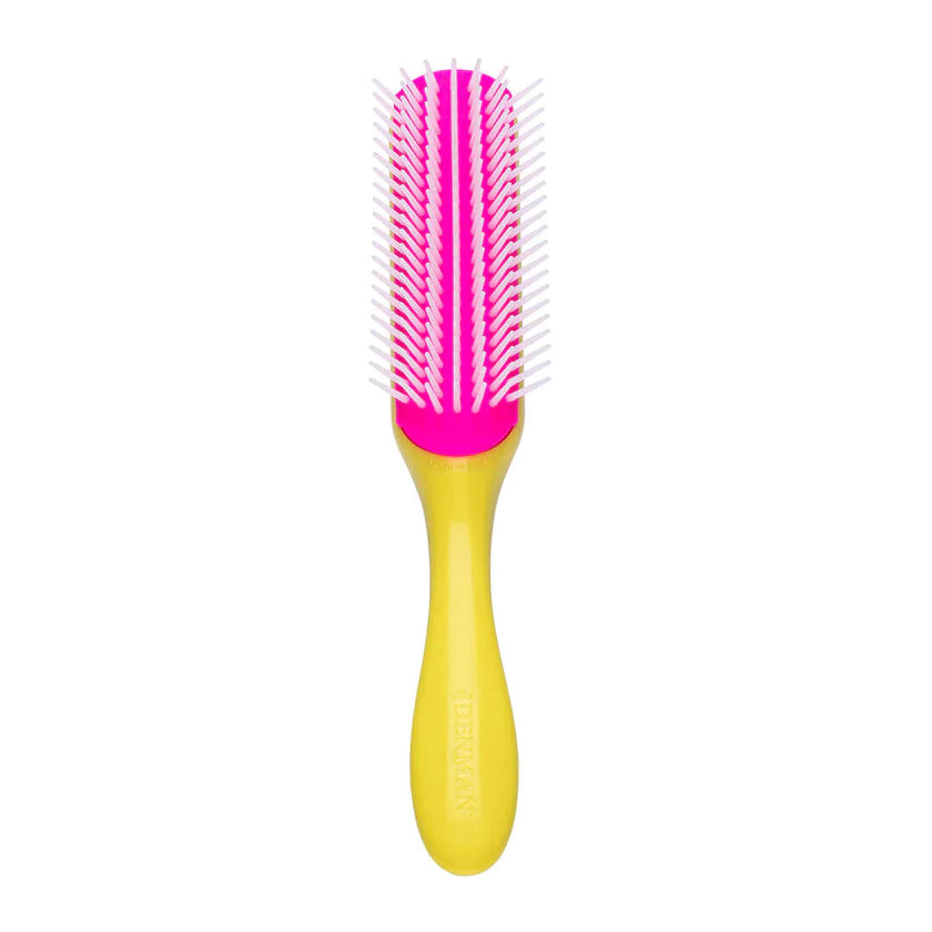 Denman HAIR Brush for Curly HAIR D3 (Honolulu Yellow) 7 Row Styling Brush for Blow-Drying