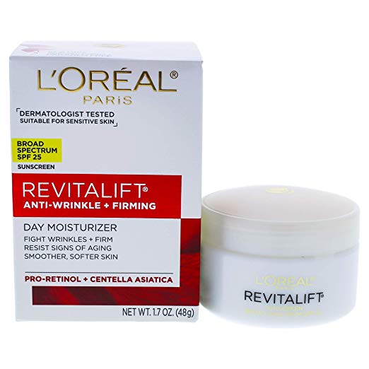 ''L'Oral Paris Revitalift Anti-Wrinkle + Firming Day Cream SPF 25 SUNSCREEN, 1.7 oz. x 48''