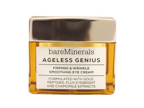 bareMinerals Ageless Genius Firming and Wrinkle Smoothing Eye Cream, 0.5 Ounce