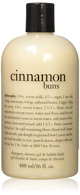 ''Philosophy Cinnamon Buns SHAMPOO, Shower Gel and Bubble Bath, 480 ml/16 oz. x 100''