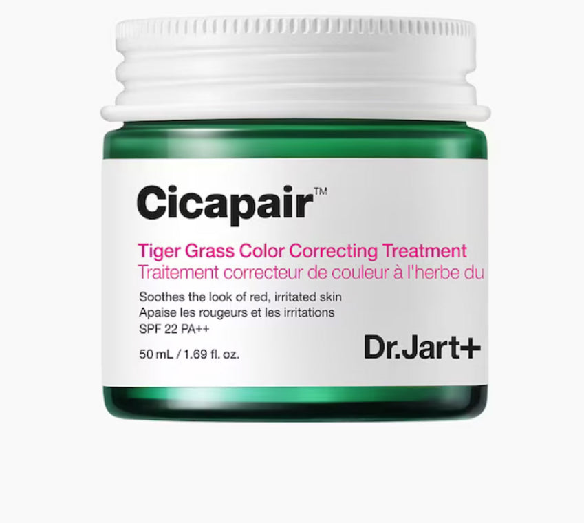 DRJart Cicapair Tiger Grass Color Correcting Treatment Cream SPF22 1.69 fl. oz. / 50mL