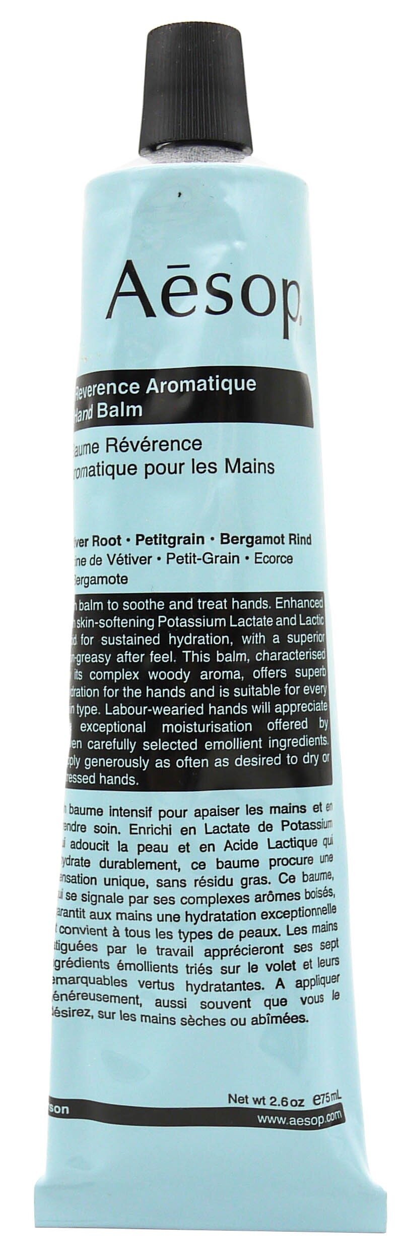 ''Aesop Reverence Aromatique Hand Balm | 75 mL | Paraben, Cruelty-free & Vegan''