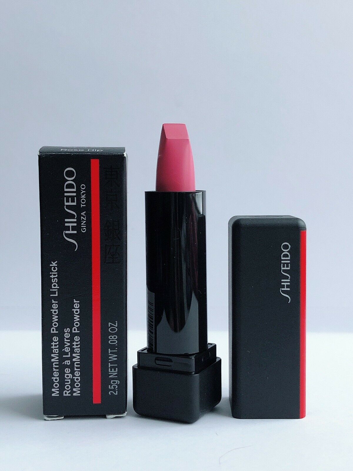 Shiseido Modernamatee Powder LIPSTICK 517 Rose Hip .08oz/2.5h
