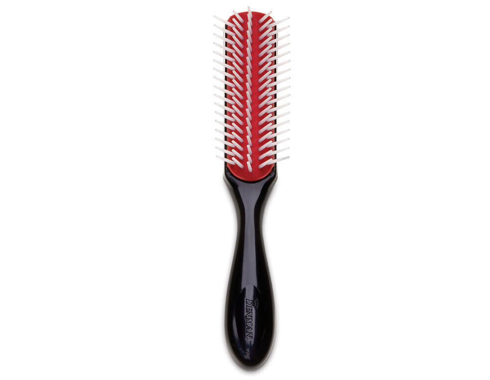 ''Denman Curly HAIR Brush D14 (Black) 5 Row Styling Brush for Detangling, Separating, Shaping and Def