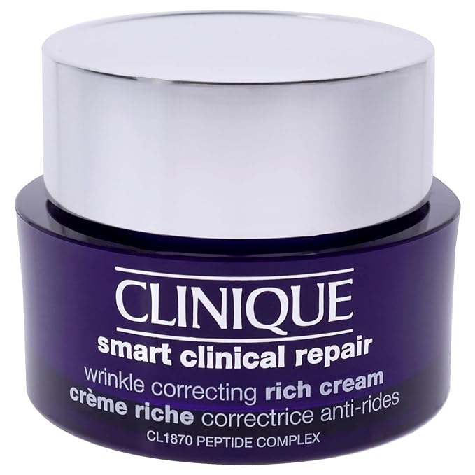 Smart Clinical Repair Wrinkle Correcting Rich Cream by Clinique for Women - 1.7 oz Cream
