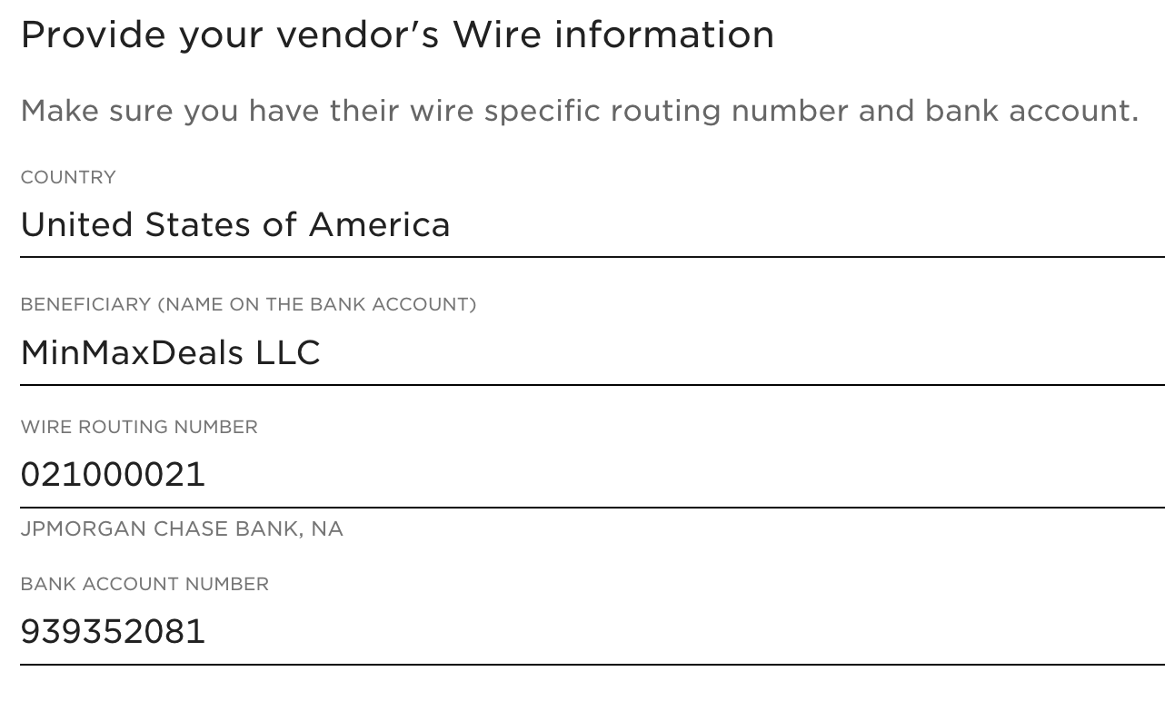 Plastiq payment on MinMaxDeals