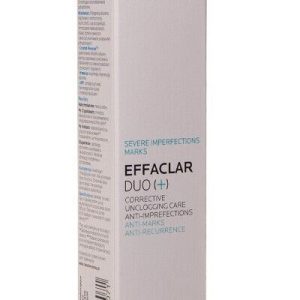 Elevate your skincare routine with Effaclar Duo+ Corrective Unclogging Care designed to reduce blemishes and refine skin texture for a radiant complexion