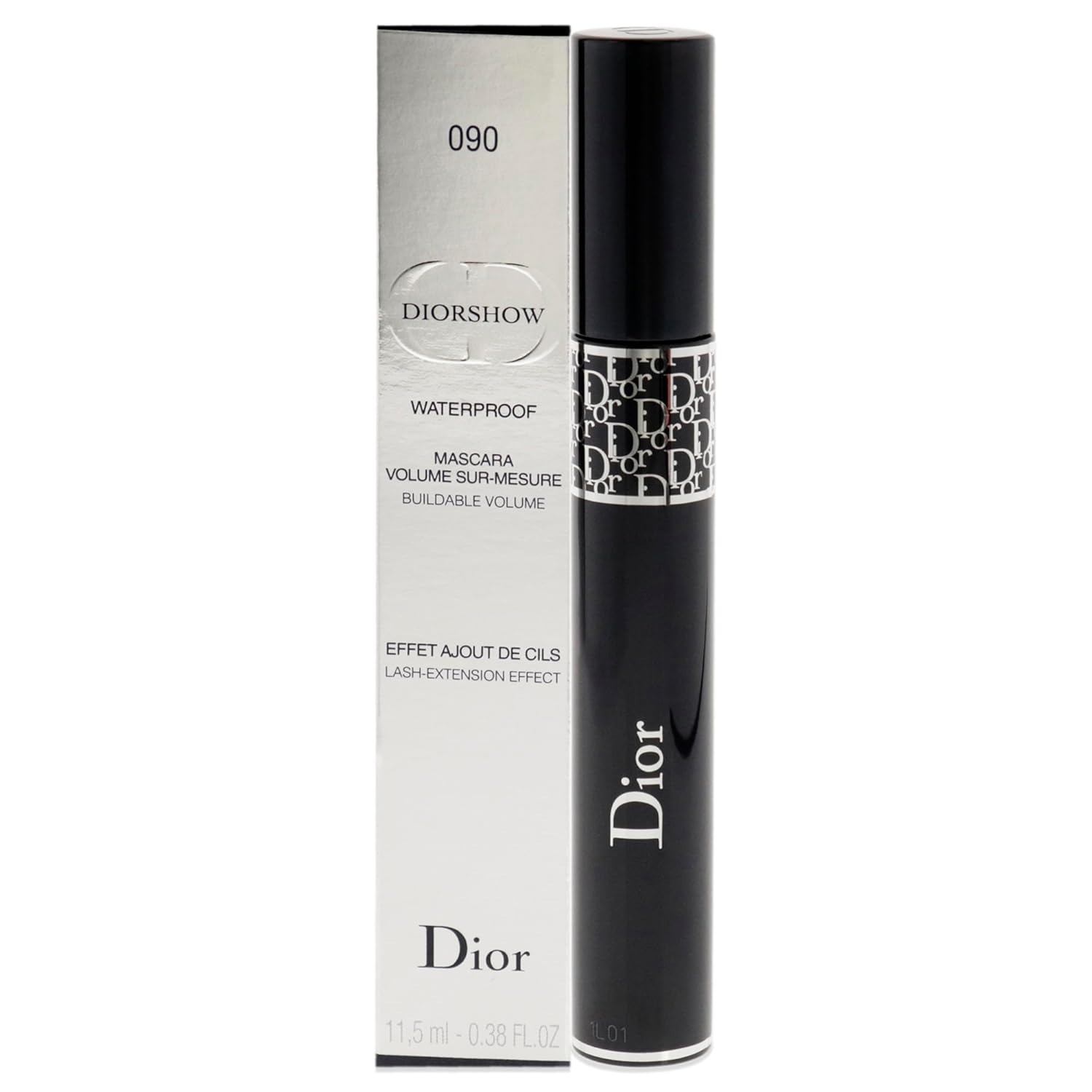 DiorShow Waterproof Mascara - 090 Catwalk Black by Christian Dior for Women - 0.38 oz Mascara