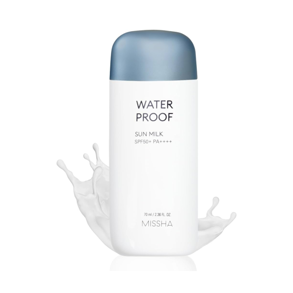 Elevate your sun protection with MISSHA All-around Safe Block Waterproof Sun Milk, ensuring long-lasting coverage for all your outdoor adventures.