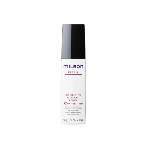Milbon Repair Restorative Blowout Primer Coarse Hair 4.2 oz